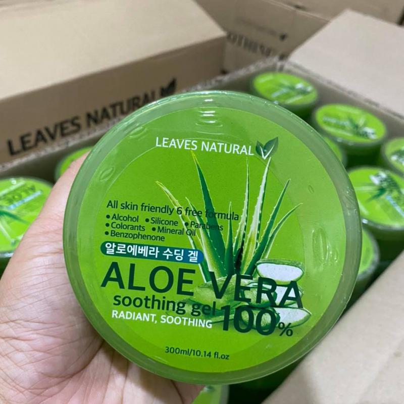 Leaves Natural Aloe Vera Soothing Gel 100%