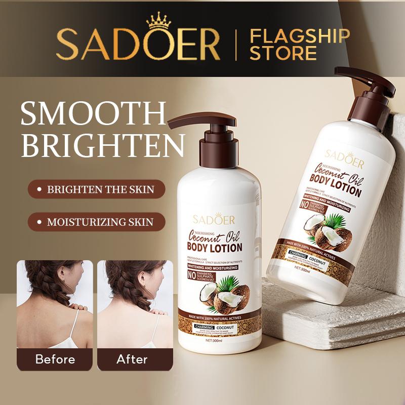 Sadoer Coconut Oil Body Lotion Peach